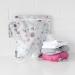 Bumkins Waterproof Wet Bag 12x14 - Floral | Washable & Reusable for Travel, Beach, Pool, Stroller, Diapers, Gym Clothes, Swimsuits, Toiletries - Buy Online on GoSupps.com