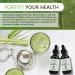 Liquid Chlorophyll Drops Chlorophyll Liquid Drops for Water Chlorophyll Liquid Drops Energy Boost Immune System Support - Buy Online on GoSupps.com