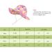 LANGZHEN Baby Girls Sun Protection Hat with Chin Strap, Pineapple Design - 1-2 Years - Buy Online on GoSupps.com