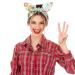 Ceenna Rabbit Ears Wire Headbands - 2 Piece Boho Twist Bow Headband Set | Hawaiian Print Knot Head Tie for Women and Girls | Soft Stretchy Beach Hair Accessories - Buy Online on GoSupps.com