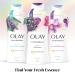 Olay Body Wash for Women Fresh Radiance Refreshing & Renewing Made with Plant Based Cleansers B3 Botanical Complex For All Skin Types Fresh Berries Scent 22 fl oz (Pack of 4) Fresh Berries 1 Ounce (Pack of 4) - Buy Online on GoSupps.com