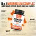 5in1 Magnesium Complex Supplement with 20% Purified - 500mg of Magnesium Bisglycinate Citrate & More for Muscle Relaxation Mood Bone Health & More - 90 Capsules - Buy Online on GoSupps.com