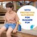 NIVEA SUN Kids Protect & Care SPF 50+ Trigger Spray (270ml) Water-Resistant Sunscreen Spray Sun Cream for Children Provides Instant and Effective UVA + UVB Protection - Buy Online on GoSupps.com