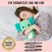Mint Axolotl Microwavable Heating Pad - Cute Kawaii Plushie for Women and Kids - Hot/Cold Therapy Stuffed Animal - Perfect Axolotl Gift - Buy Online on GoSupps.com