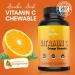Zealthy Life Vitamin C 500mg Chewable - Immune Support Supplement with Antioxidants - Orange Flavor - Buy Online on GoSupps.com