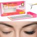 Premade Fans 6D Eyelash Extensions Pointed Thin Base 8-15mm Mixed Length Professional Volume 6D Lashes for Beauty Salon Lash Artist Beginner/Tech(6D-0.07-C-Matte Black-120Fans) 6D-0.07C-8-15mm-Black