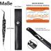 Helperfect Premium 2-in-1 Stainless Steel Tick Pliers for Dogs & Cats | Gentle & Effective Tick Remover with Tweezers & Hooks | Ideal for Pet Owners - Black - Buy Online on GoSupps.com