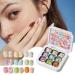 Vernis Gel Solide - Palette de Gel 9 Couleurs - Vernis Colle French Tips Pour Manucure La Maison Extension Pour Femmes Filles Maquillage Mari e - Buy Online on GoSupps.com