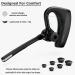 Conambo K10C Bluetooth Headset V5.1 - Dual Mic Noise Cancelling Handsfree Headset | 16h Talk Time | Bluetooth Earpiece for Cellphones - Black - Buy Online on GoSupps.com