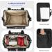 Approach Waterproof Multifunctional Mom Backpack - Large Capacity Diaper Bag with USB Stroller Belts & Diaper Pad - Black LD29 - Buy Online on GoSupps.com