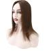 Silk-co 12inch Human Hair Toppers for Thinning Hair Women 100% Real Remy One Piece Clip in Hair Extension Silk+PU Base Toupee 120% Density #04 Medium Brown 12 Inch #04 Medium Brown - Buy Online on GoSupps.com