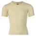 Kid's Short Sleeve Thermal Shirt: Warm and Thin Base Layer Top, Organic Merino Wool Silk, Sizes 2-15 Years 7-8 Years Natural