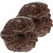 Solustre 8pc Wooden Animal Statues - Wenwan Handle Wealth Protecting Decor & Handicrafts - Buy Online on GoSupps.com