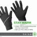 Gaiam Women's Cold Weather Running Gloves - Touchscreen Compatible, Warm Winter Gear (Black, S/M) - Buy Online on GoSupps.com