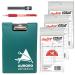Rawlings Baseball Lineup Cards (36-Pack) Bundle with Lineup Card Holder Mechanical Pencil and Lead Refill - Great for Softball or Baseball Batting Orders Clipboard Case for Line Up Card Storage
