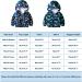 JinBei Dinosaur Toddler Jacket | Waterproof Windbreaker for Kids 1-7 Years | Hooded Zip Coat for Boys | Sunscreen Outwear Raincoat - Buy Online on GoSupps.com