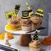 LETLIMIT 18pcs Gold Glitter Dessert Cupcake Topper Happy 2024 Hello 2024 Theme Decorations Hapyy New Years Eve Wedding Winter Party Decor Supplies - Buy Online on GoSupps.com