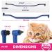 Ryercat Double-Sided Cat Toothbrush - Micro-Size Kitten Dental Care - Space Blue Cat Accessories - Buy Online on GoSupps.com