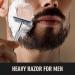 Buy Copper Double Edge Safety Razor | 10 Blades Long Handle Sensitive Skin - International Shipping Available - Buy Online on GoSupps.com