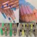 AddFavor 600pcs Clear XXL Square Nail Tips - Full Cover Tapered Squoval Nails for Acrylic Manicure - Buy Online on GoSupps.com