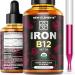 New Elements Liquid Iron Gummies with B12, Magnesium, D3 & K2 - Enhanced Formula for Improved Health - Buy Online on GoSupps.com