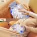 NAANLE 2L Hot Water Bottle with Lid - Blue Flowers | Ideal for Back Pain Relief & Neck Therapy - Hot & Cold Compress - Buy Online on GoSupps.com