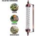 Stylish Bronze Outdoor Thermometer - Perfect for Garden Wall Greenhouse & Garage | Easy to Hang - Buy Online on GoSupps.com