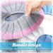 Reginary Thicker Toilet Seat Cover Pads - 16 Pcs | Bathroom Soft Seat Warmer | Stretchable & Washable Fibre Cloth | Easy Installation - Buy Online on GoSupps.com