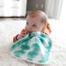 Dr. Brown's Lovey Blanket with Beaded Ring Teether and HappyPaci Silicone Pacifier in Green - Shop Now - Buy Online on GoSupps.com