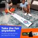 Elite Sportz Equipment Curling Game - Tabletop Family Fun Set with 4 Ft x 1 Ft Mat - Includes Bonus Travel Bag - Ages 6 & Up - Buy Online on GoSupps.com