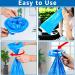 JMIATRY 60 Pcs 1000ml High Density Vomit Bags - Disposable Nausea Bags for Car Travel & Motion Sickness - Buy Online on GoSupps.com