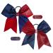 Whaline 4th of July Glitter Cheer Hair Bows - Patriotic Independence Day Hair Accessories for Teens Kids - 4Pcs - Buy Online on GoSupps.com