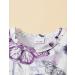 Puseky Toddler Baby Girls Floral Dress and Cardigan Set - 18-24 Months (Purple) - Buy Online on GoSupps.com