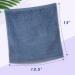 Cleanbear Soft Washcloths for Sensitive Skin - 100% Cotton Face and Body Cloths - Large Adult Washcloth Set - 12 Pack - Grayish-blue Color - Buy Online on GoSupps.com