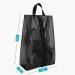 Bagail Shoe Bags for Travel - Set of 2 Large Transparent Storage Organizers with YKK Zipper - Classic Black (17 x 10 x 5 inches) - Buy Online on GoSupps.com