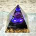 Ycyinycheng 6cm Crystal Energy Tower Orgone Pyramid - Healing Throat Chakra Stress Relief Stone of Courage - Reiki Chakra Crushed Stone for Relaxation - Buy Online on GoSupps.com