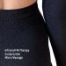 BIOFLECT Compression Shorts with Bio Ceramic Micro-Massage Knit - M/L Black - Support and Comfort - Buy Online on GoSupps.com