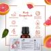 HBNO Organic Grapefruit Essential Oil - USDA Certified 1 oz (30ml) for Aromatherapy DIY & Fragrances - Cold Pressed Quality - Buy Online on GoSupps.com
