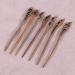 Beaupretty 7-Piece Japanese Wood Hair Clips | Handmade Ebony Hair Sticks | Natural Carved Hair Jewelry - Buy Online on GoSupps.com