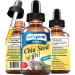 MYVIDAPURE CHIA SEED OIL Pure Natural Undiluted Refined Cold Pressed Carrier Oil for Skin Face Hair Lip and Nail Care Anti-Aging (0.5 Fl Oz) 0.5 Fl Oz (Pack of 1)