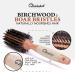 Sustainable Boar Bristle Round Brush with Birch Wood Handle - 2.5 inch for Styling, Blowouts and Curling - Buy Online on GoSupps.com