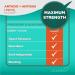 Leader Maximum Strength Antacid Liquid with Aluminum Hydroxide Simethicone Antacid/Antigas for Heartburn Acid Indigestion Pressure & Bloating Cherry Flavor 12 FL oz Cherry 12 Fl Oz - Buy Online on GoSupps.com