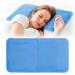Bramble - large cooling gel pillow pillow insert for better sleep quality in hot weather 55x30cm - hot flashes migraines fever pain relief - leak -free