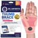 Doctor Developed Thumb Brace for Arthritis / Thumb Splint / Trigger Thumb Brace - Medical Device & Handbook- Thumb Spica Splint - Thumb Brace for Right Hand / Thumb Brace for Left Hand (Pink Single) Thumb Brace - Pink 1 Count (Pack of 1)