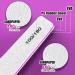 Nail Files Set FANDAMEI 15pcs 100/180 Grit Professional Nail Boards Buffer Files for Home & Salon Use Double Sided Emery Boards for Nails Toe Pet Fingernail Files Nail Styling Tools Diamond 7 1.1 inch-Diamond 15.0 - Buy Online on GoSupps.com