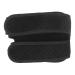 Kniegurt shockproof skin -friendly stable elastic hem prevents collisions adjustable breathable knee pad support for men cycling (black)