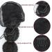 Miyamarch 18 Drawstring Ponytail for Black Women - Bubble Lantern Braid Protective Style Hair Extension - Afro Puff Curly Braided Clip-On Ponytail (18 Inch 1B) - Buy Online on GoSupps.com
