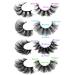 20 Pairs Natural Fluffy Cat Eye False Eyelashes - 4 Styles Wispy 5D Faux Mink Multipack - Buy Online on GoSupps.com