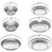 Wealers Stainless Steel Plates and Bowls Camping Set for Kids and Adults | Small and Large Dinnerware for Family | Ideal for Camping, Hiking, Beach and Outdoor Use | Includes Travel Bag | 6-Piece Kit - Buy Online on GoSupps.com