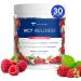 Gundry MD MCT Wellness Powder to support Energy, Ketone Production and Brain Health, Keto Friendly, Sugar Free - Raspberry Medley Flavor - (30 Servings)